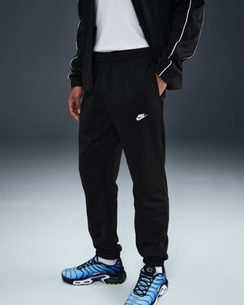 Костюм M NSW Club Poly-Knit Nike, цвет Black White 4