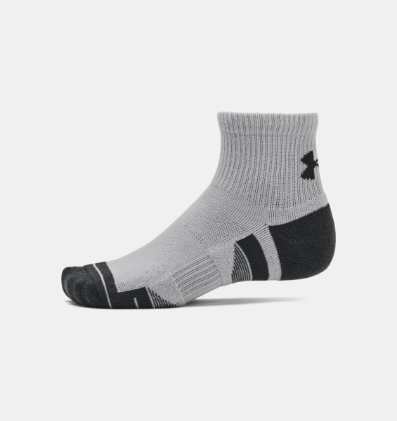 Носки Performance Tech (3 пары) Under Armour, цвет Grey 1379510-011 4