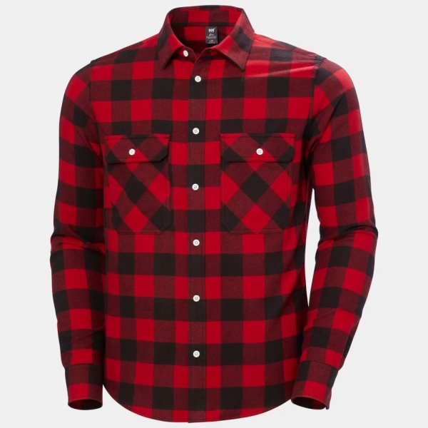 Рубашка LOKKA ORGANIC FLANNEL HH, цвет Red Buffalo 5