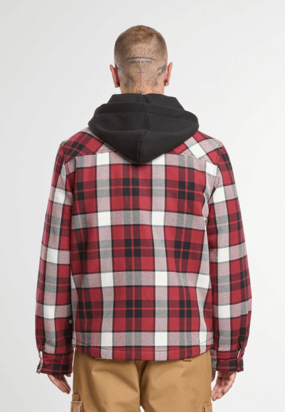 Куртка Top Heavy Twill Brandit, цвет Red Black 5