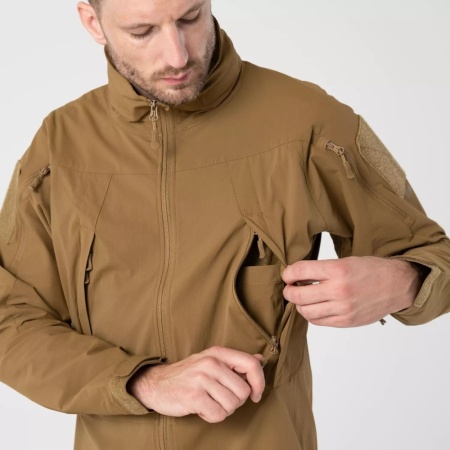 Куртка Trooper MK2 StormStretch Helikon-Tex, цвет Coyote модель 5