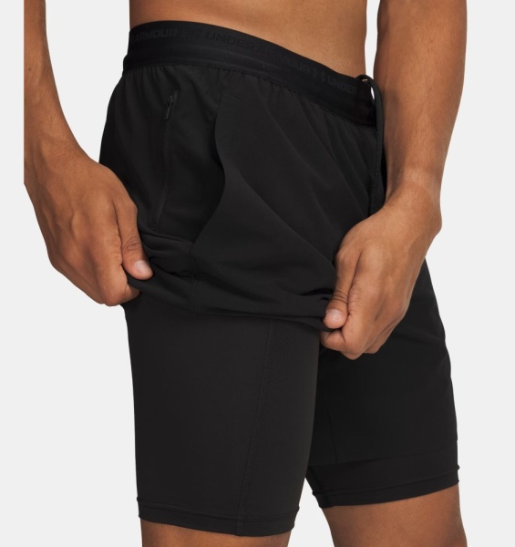 Шорты M Vanish Elite 2in1 Under Armour, цвет Ultimate Black 4