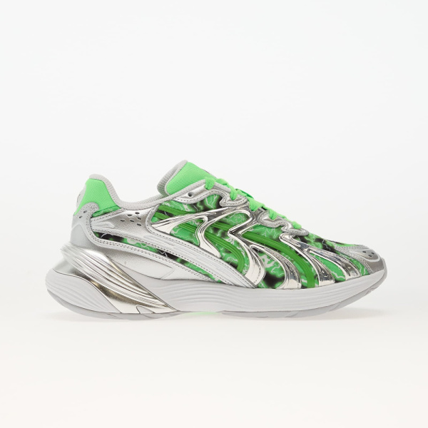 Кроссовки U PUMA x RIPNDIP Inverse Puma, цвет Silver Fluro Green 4