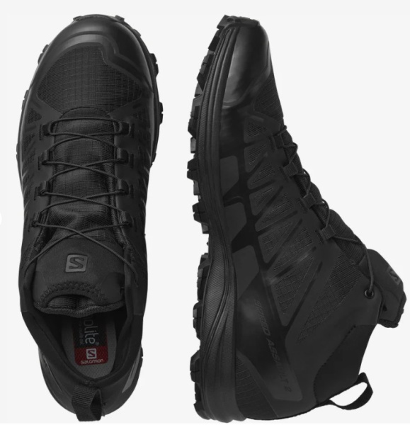 Ботинки Speed Assault 2 Salomon, цвет Black 2